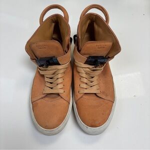 Buscemi Tan High-Top Men's Sneakers